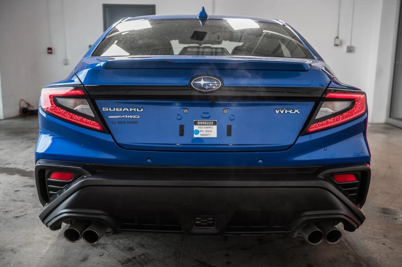 2022 Subaru WRX Sport-tech NAVI+TOIT.OUVRANT+SIEGES.CHAUFF+CARPLAY Image principale