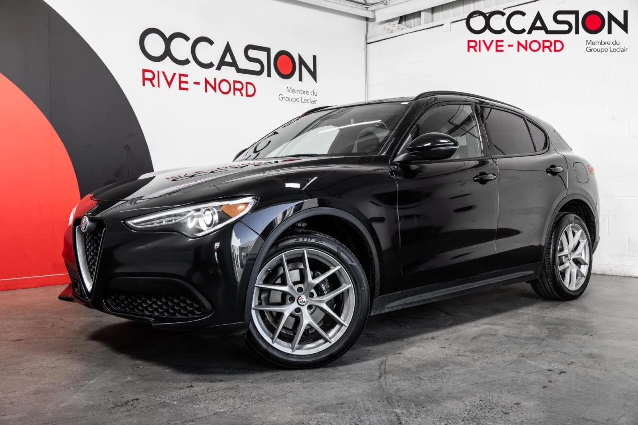 2018 Alfa Romeo Stelvio Ti Sport AWD NAVI+CUIR+TOIT.OUVRANT Main Image