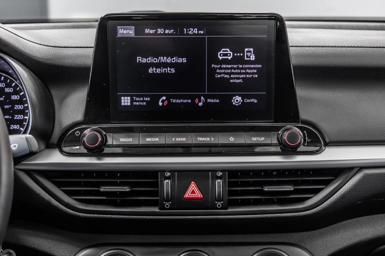 2022 Kia Forte LX SIEGES.CHAUFF+CARPLAY+BLUETOOTH+CAM.RECUL Main Image