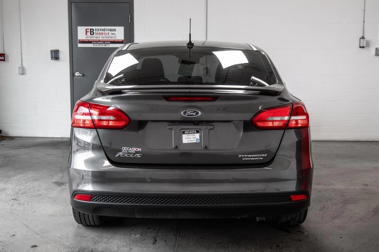 2016 Ford Focus Titanium NAVI+TOIT.OUVRANT+CUIR+CAM.RECUL Image principale