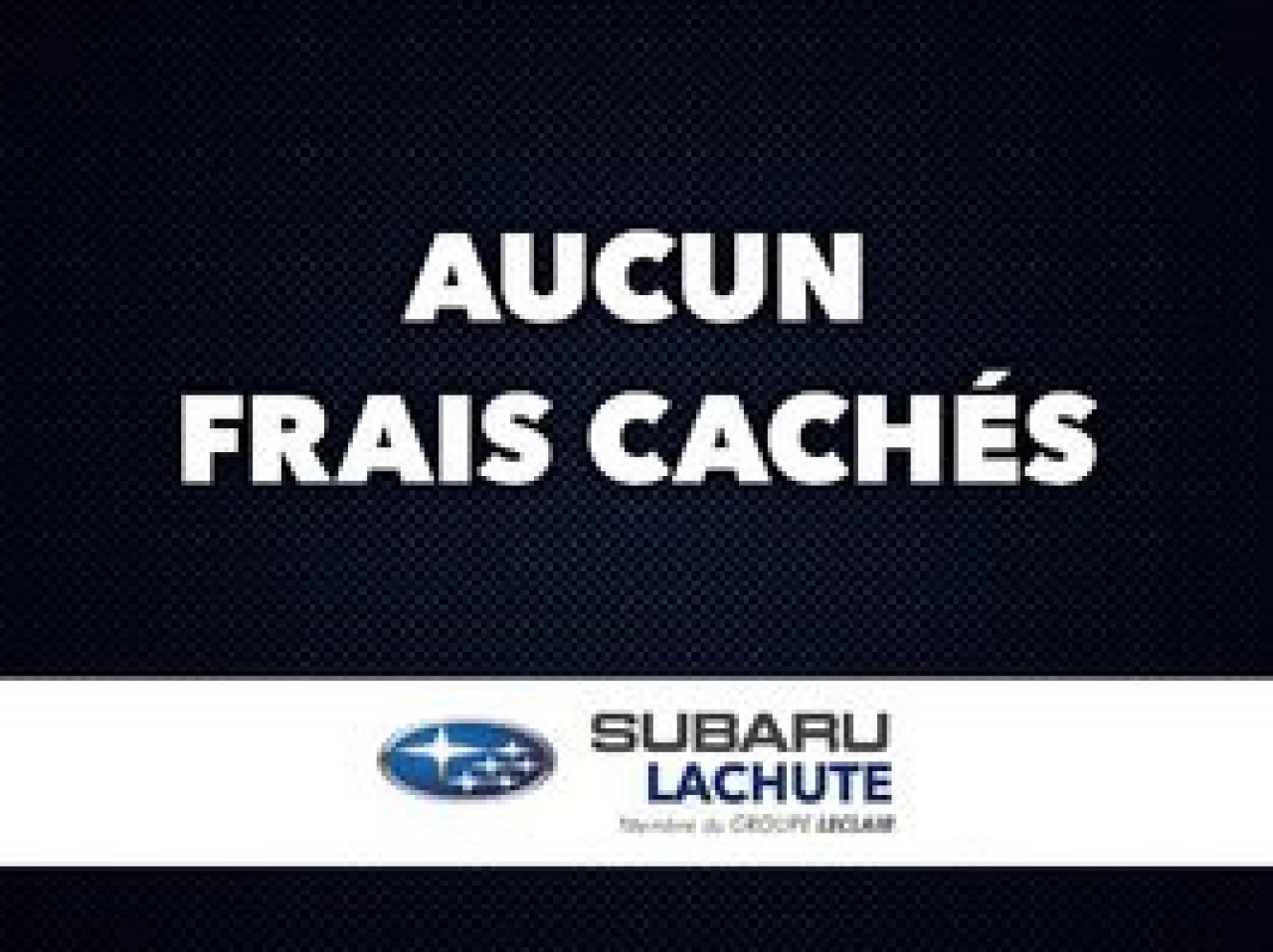 2024 Subaru Crosstrek Onyx 2.5L TOIT.OUVRANT+CARPLAY Main Image