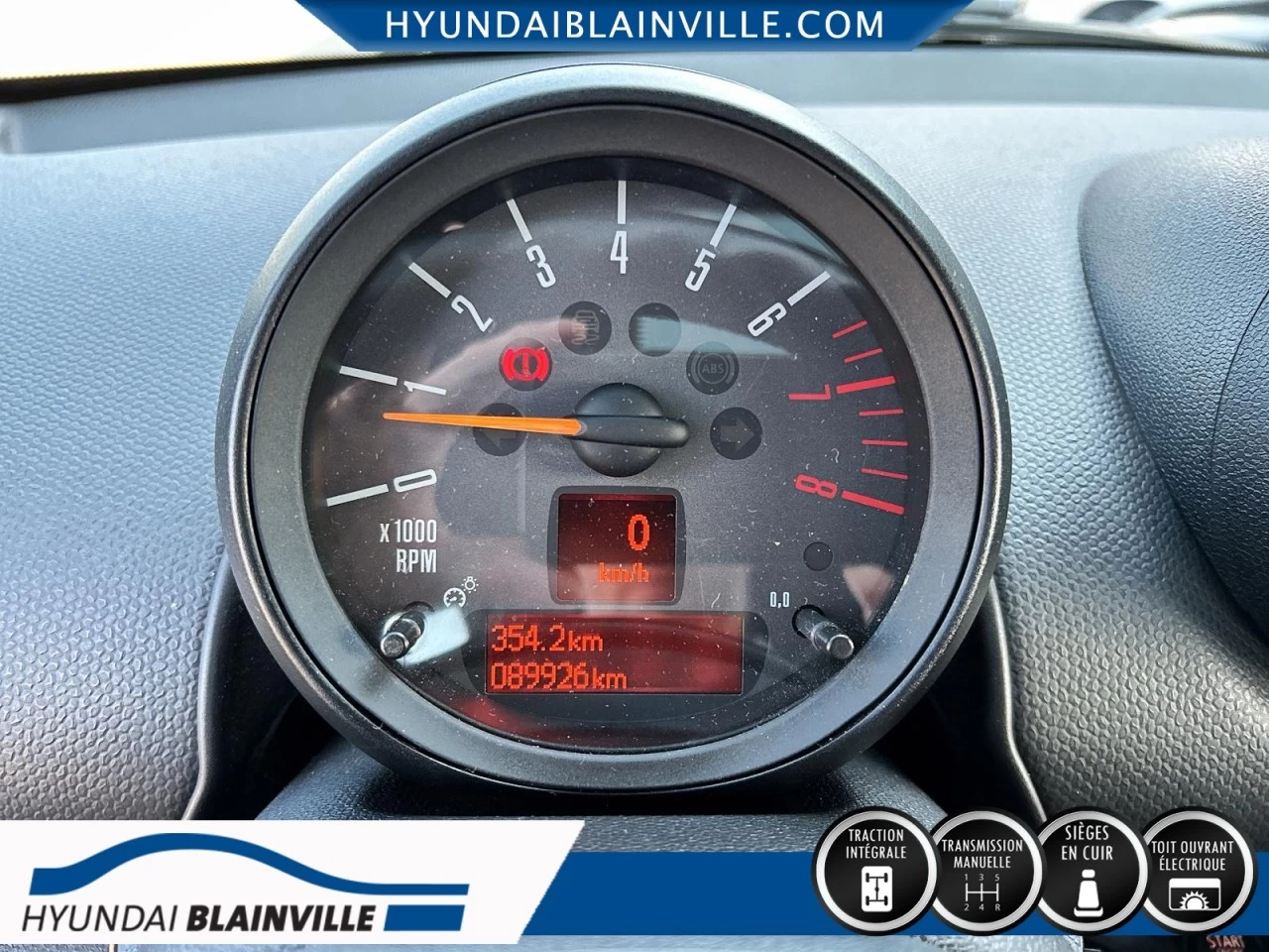 2016 MINI Countryman AWD, S, 1.6L, MANUELLE, CUIR, TOIT PANO+ Main Image