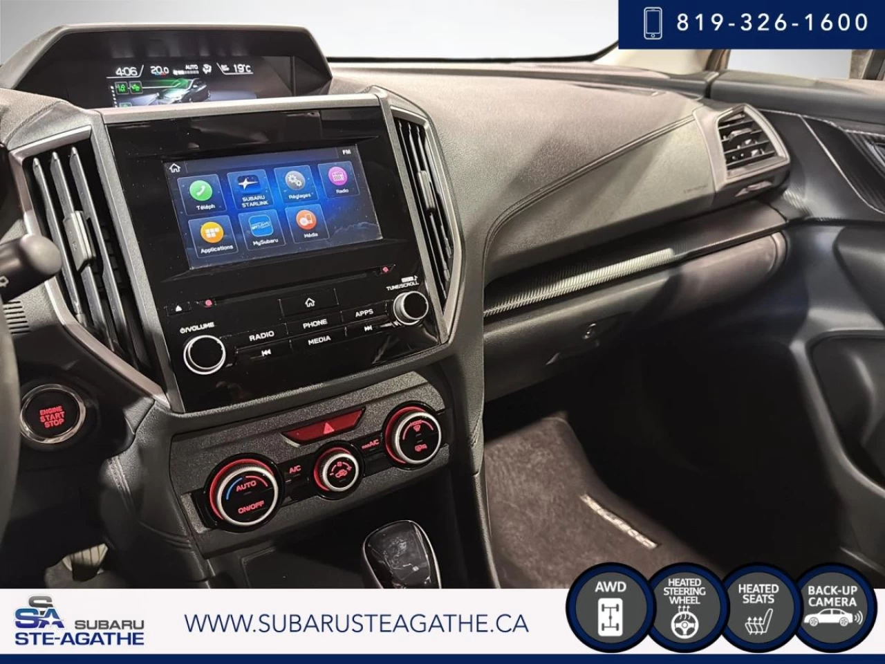 2023 Subaru Crosstrek Touring CVT (CAMRECUL+SIEGECHAUFF+CARPLAY) Main Image