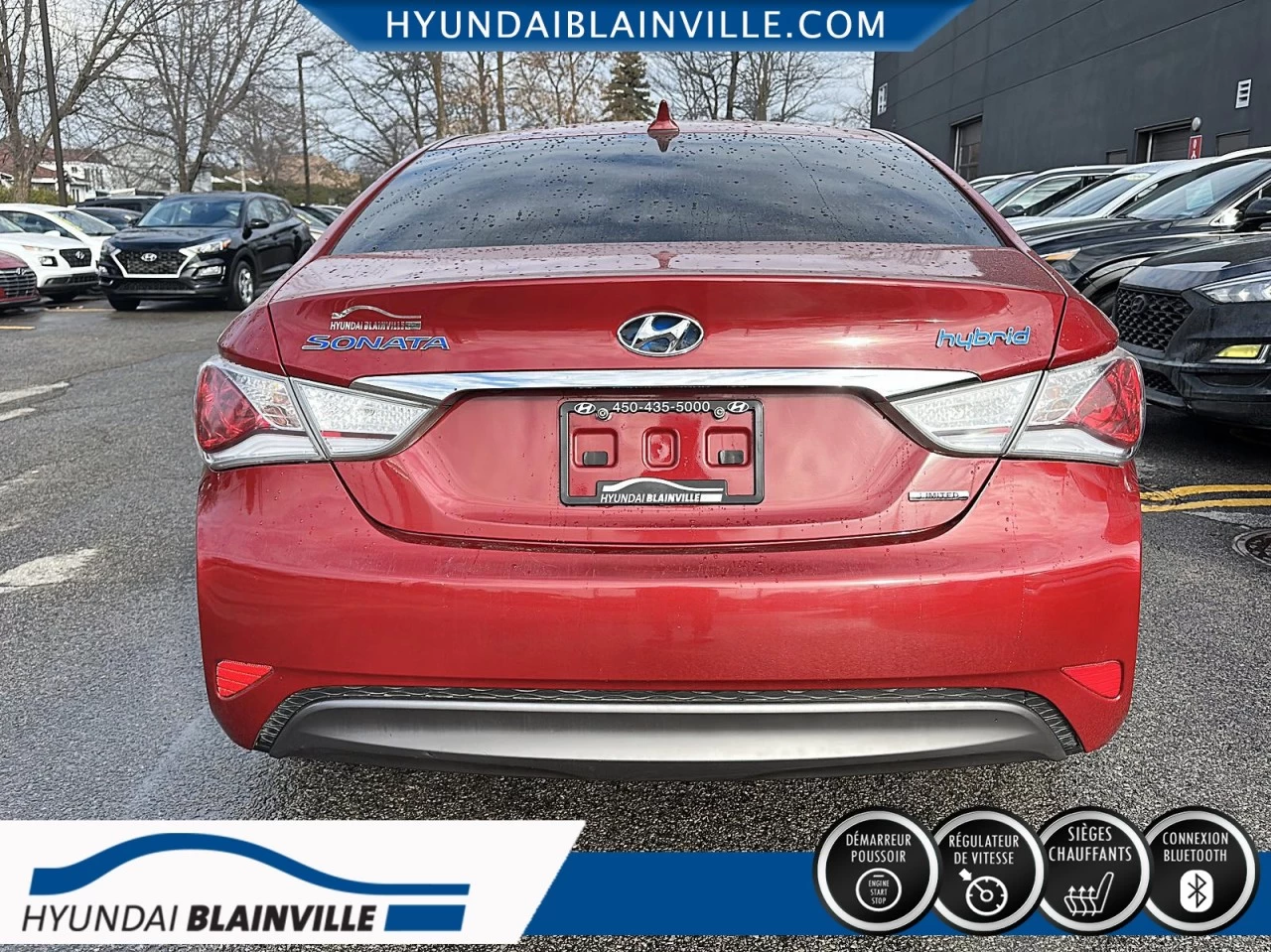 2013 Hyundai Sonata Hybrid HYBRID, 2.4L, BERLINE, MAGS, SIEGES CHAUFFANTS+ Image principale