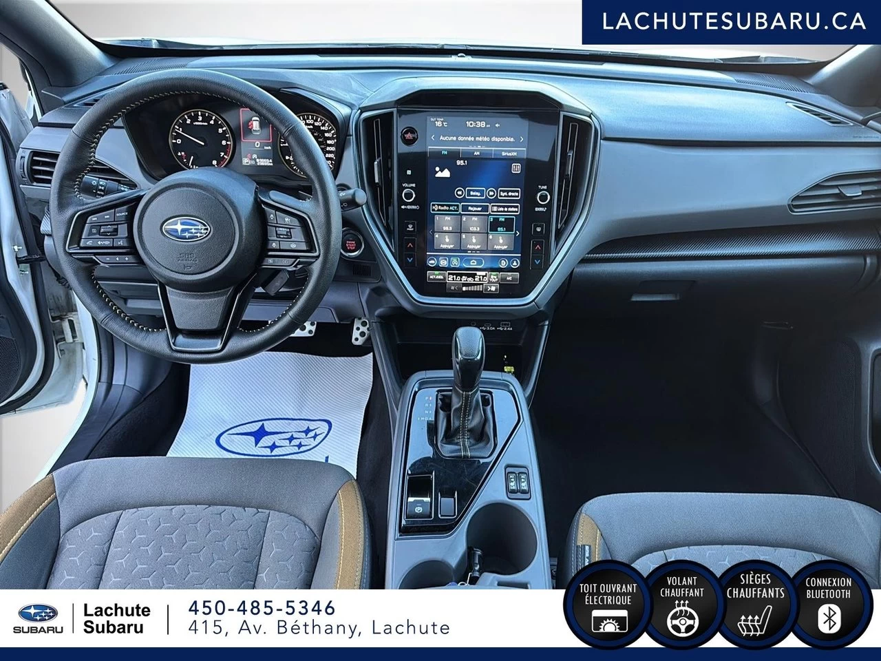 2024 Subaru Crosstrek Onyx 2.5L TOIT.OUVRANT+CARPLAY Main Image