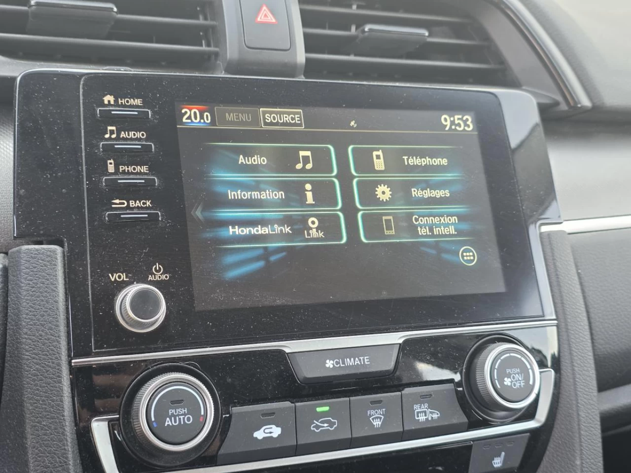 2020 Honda Civic LX CVT Sedan Image principale