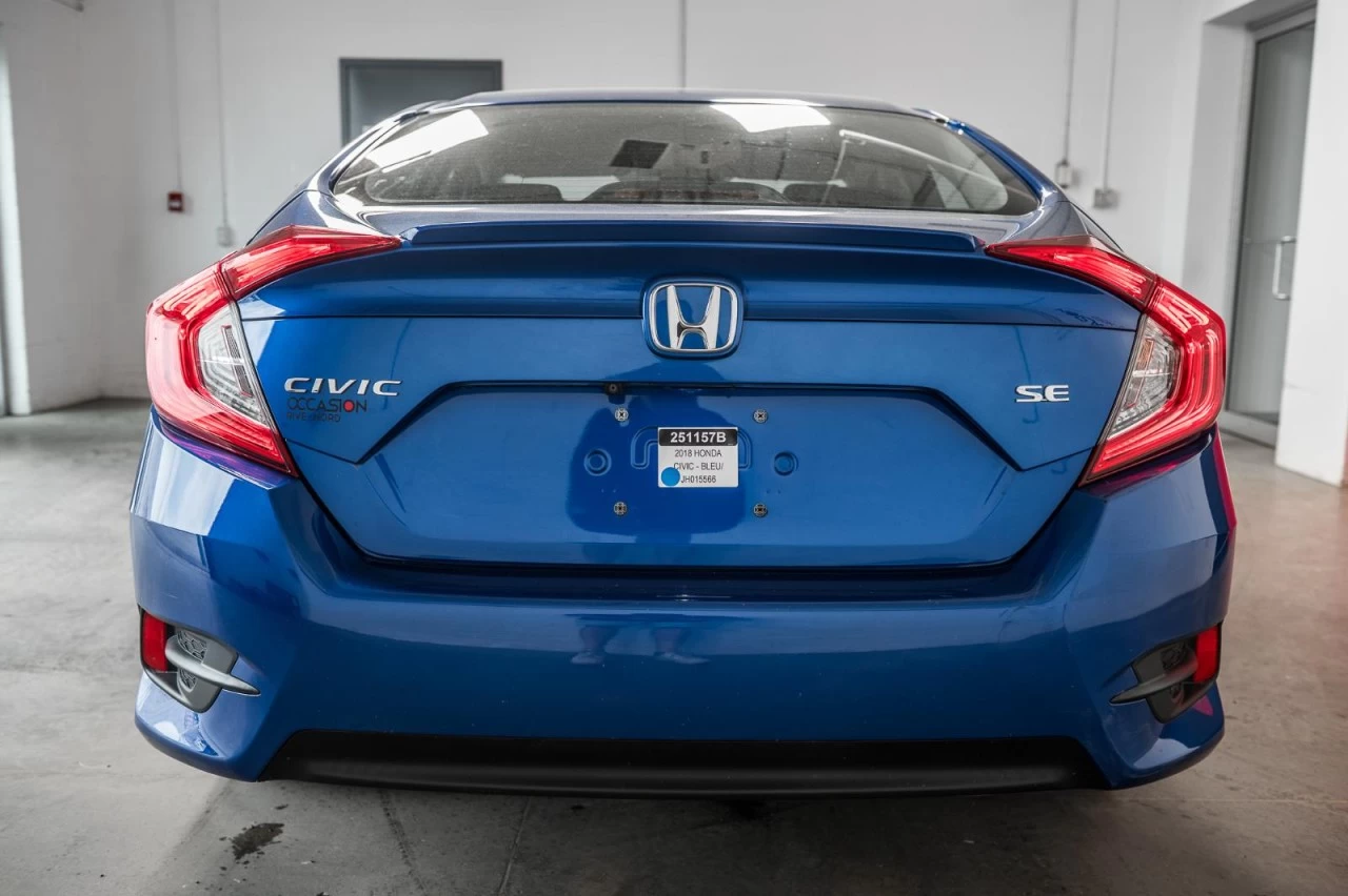 2018 Honda Civic Sedan SE MAGS+SIEGES.CHAUFF+BLUETOOTH+CAM.RECUL Image principale
