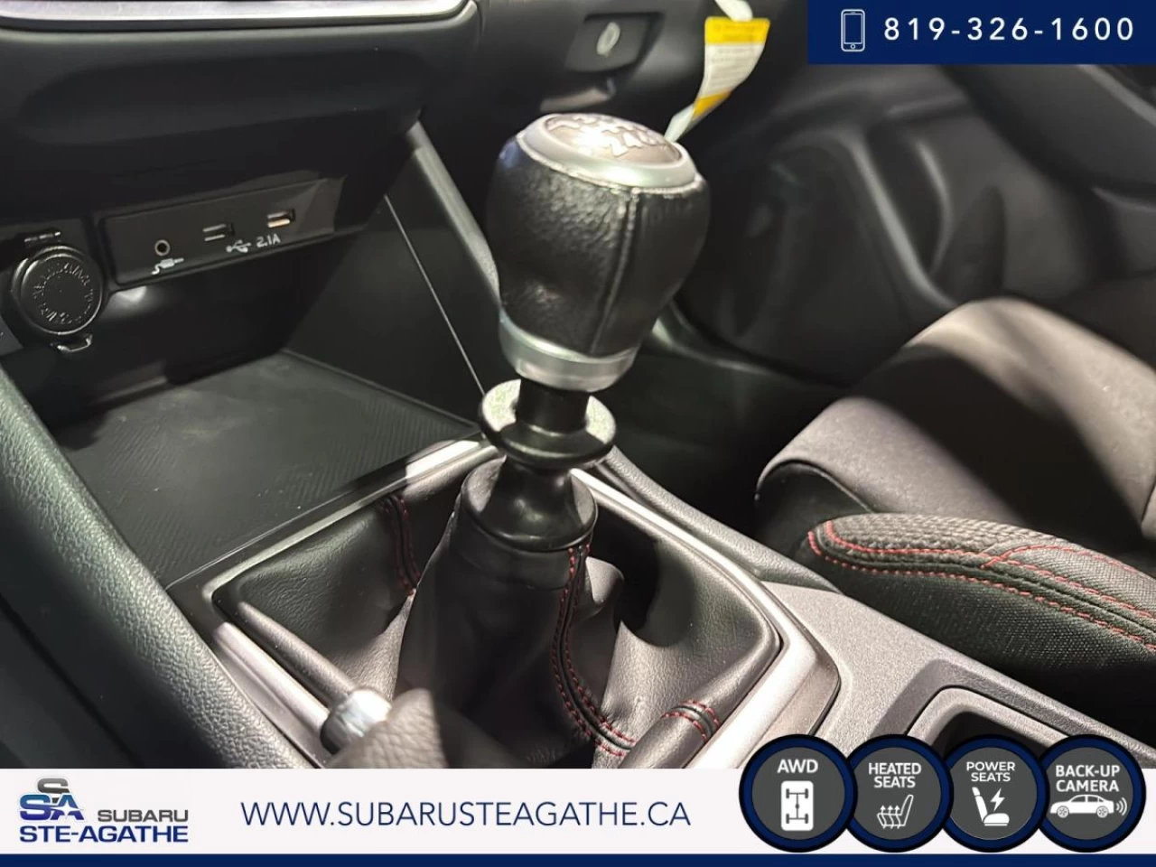 2023 Subaru WRX Sport Manual (CAMRECUL+CARPLAY+TOITOUVRANT) Image principale