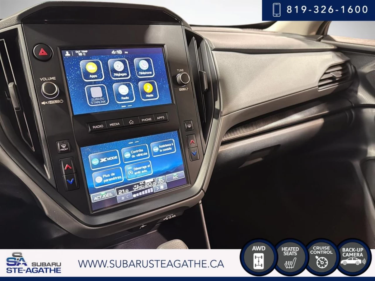 2024 Subaru Crosstrek Convenience AWD (CAMRECUL+CARPLAY+MAGS) Main Image
