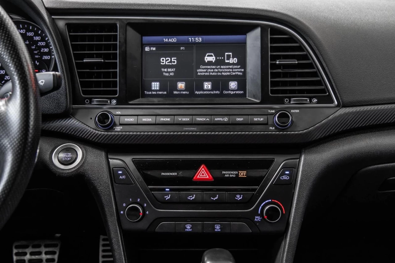 2018 Hyundai Elantra Sport TOIT.OUVRANT+VOLANT/SIEGES.CHAUFF+CUIR Image principale