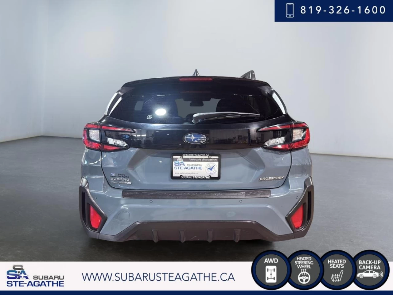 2024 Subaru Crosstrek Onyx AWD (CUIR+TOITOUVRANT+CARPLAY) Image principale