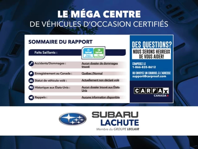Subaru Impreza Sport MAGS+TOIT.OUVRANT+SIEGES.CHAUFFANTS 2020