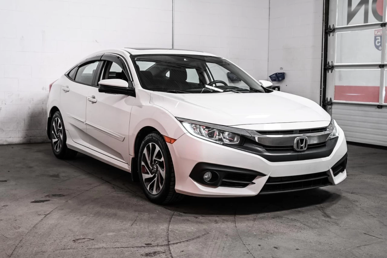 2018 Honda Civic Sedan EX MAGS+TOIT.OUVRANT+SIEGES.CHAUFF+CAM.RECUL Main Image