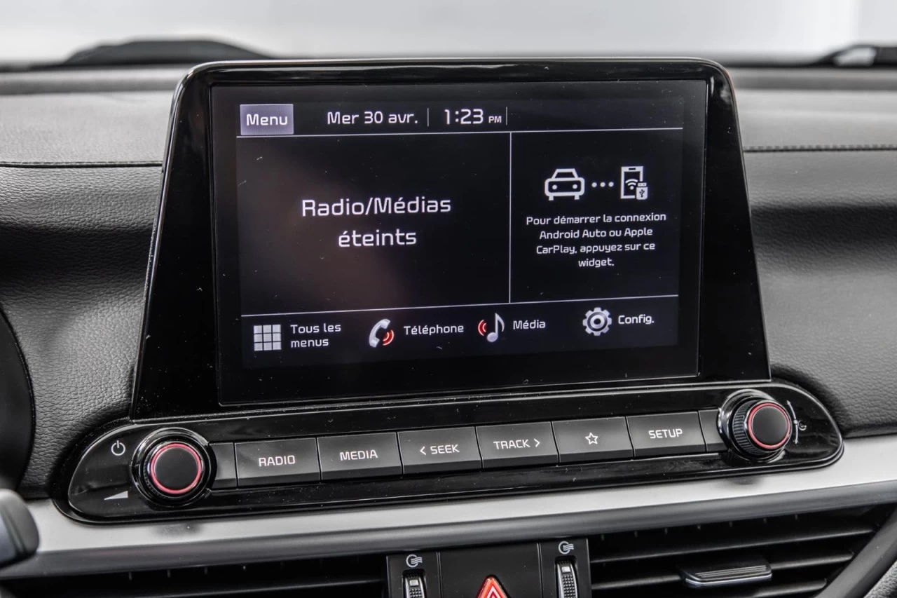 2022 Kia Forte LX SIEGES.CHAUFF+CARPLAY+BLUETOOTH+CAM.RECUL Main Image