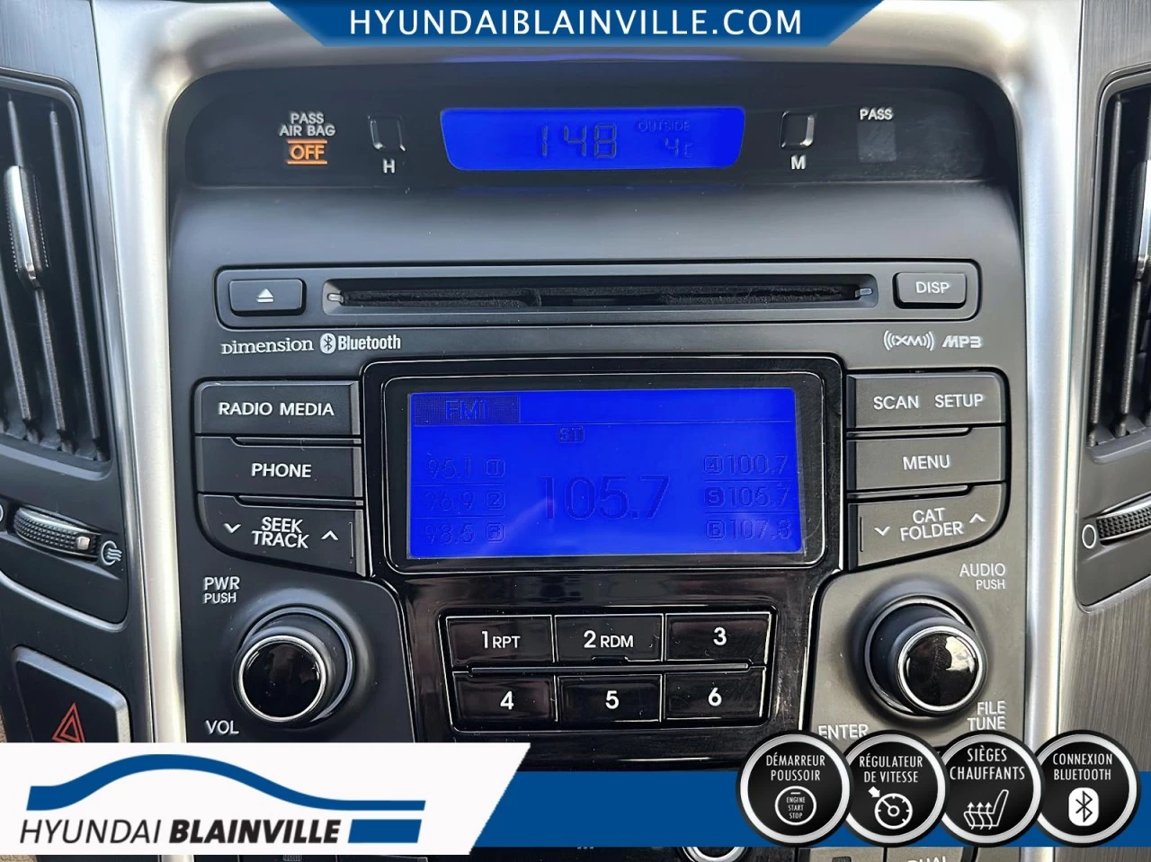 2013 Hyundai Sonata Hybrid HYBRID, 2.4L, BERLINE, MAGS, SIEGES CHAUFFANTS+ Image principale