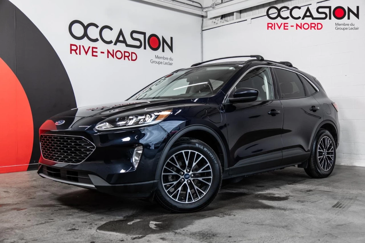 2021 Ford Escape SEL Plug-In Hybrid CUIR+SIEGES.CHAUFF+CARPLAY Image principale