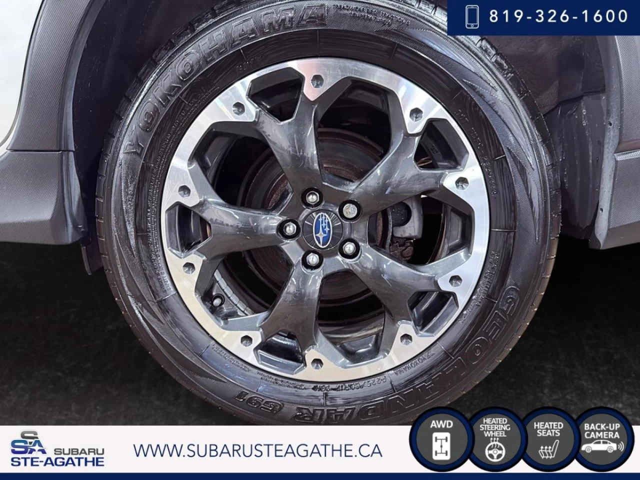 2022 Subaru Crosstrek Touring CVT (CAMRECUL+CARPLAY+MAGS) Image principale