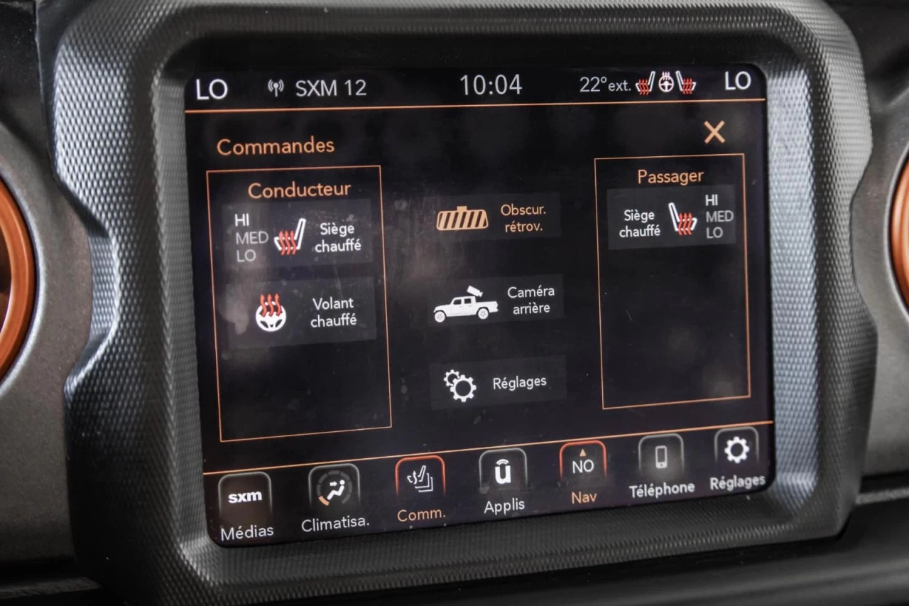 2021 Jeep Gladiator Mojave 4x4+NAVI+CUIR+SIEGES.CHAUFF+BLUETOOTH Main Image