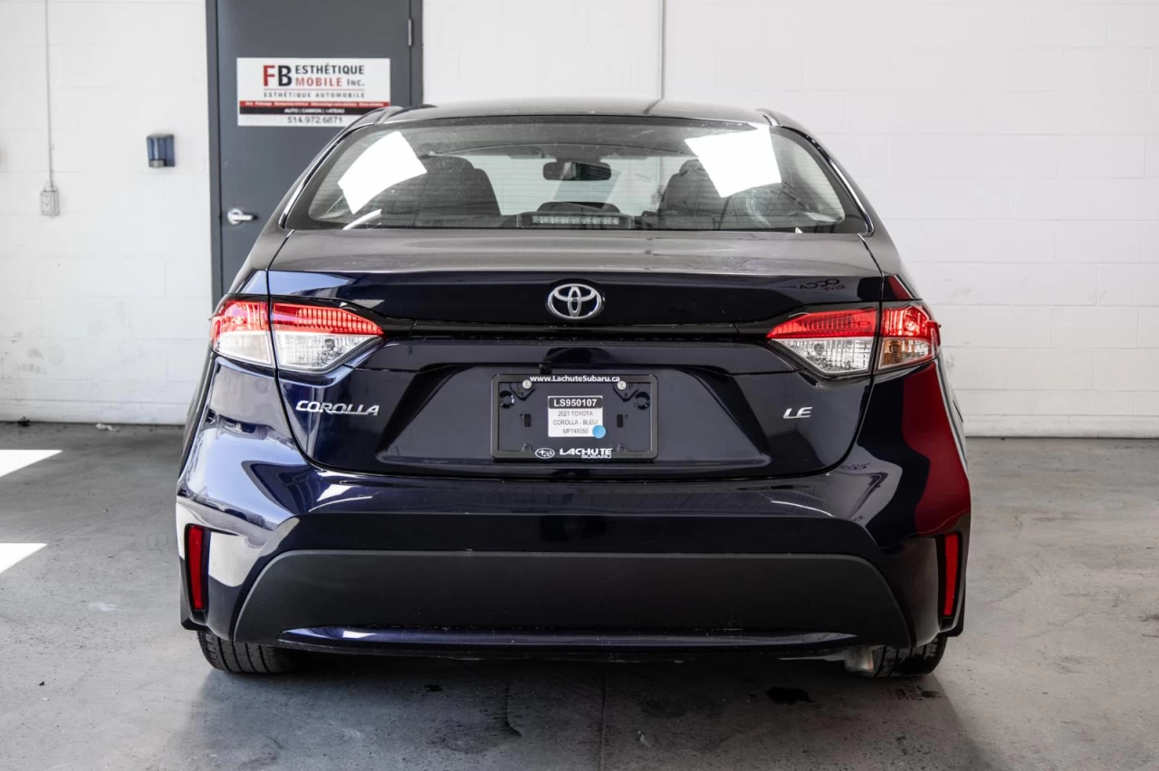 2021 Toyota Corolla LE MAGS+TOIT.OUVRANT+SIEGES.CHAUFF+BLUETOOTH Main Image