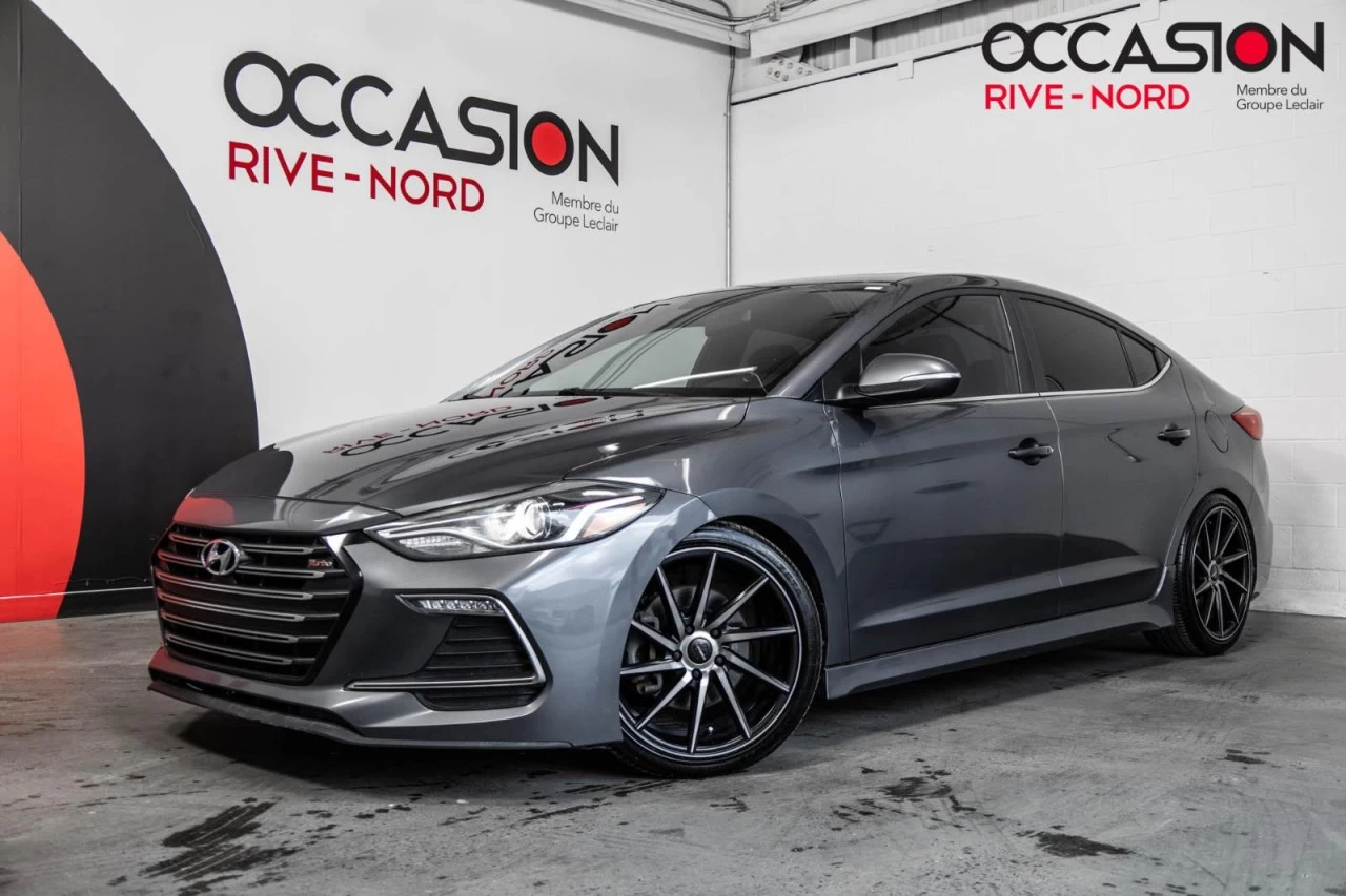 2018 Hyundai Elantra Sport TOIT.OUVRANT+VOLANT/SIEGES.CHAUFF+CUIR Image principale