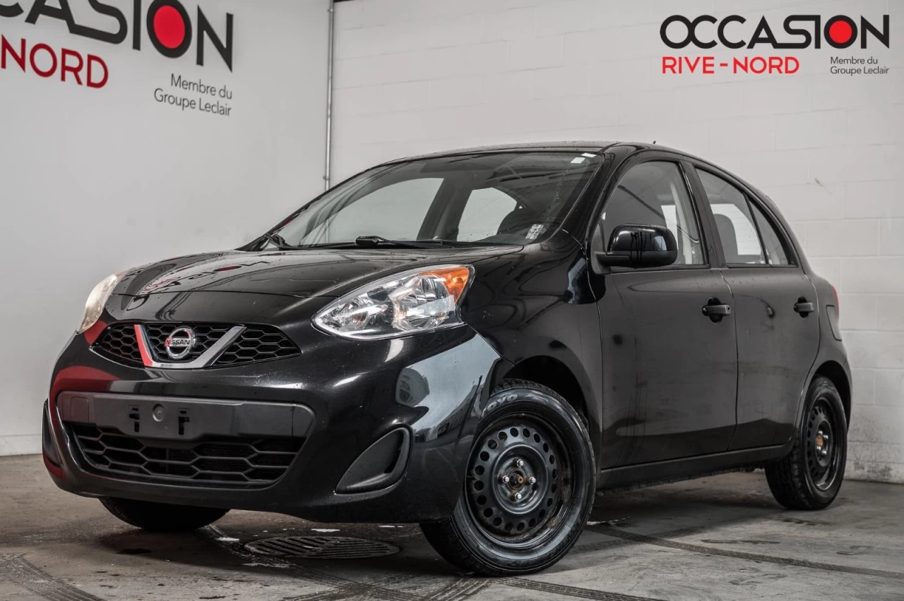 2016 Nissan Micra SV REG.VITESSE+A/C+GR.ELECTRIQUE Image principale