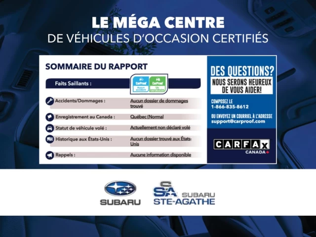 Subaru Crosstrek Touring CVT (CAMRECUL+MAGS+CARPLAY) 2021