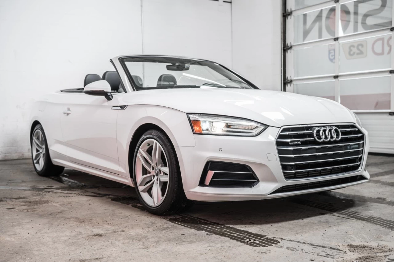 2019 Audi A5 Progressiv Quattro NAVI+CUIR+SIEGES.CHAUFF+CARPLAY Image principale