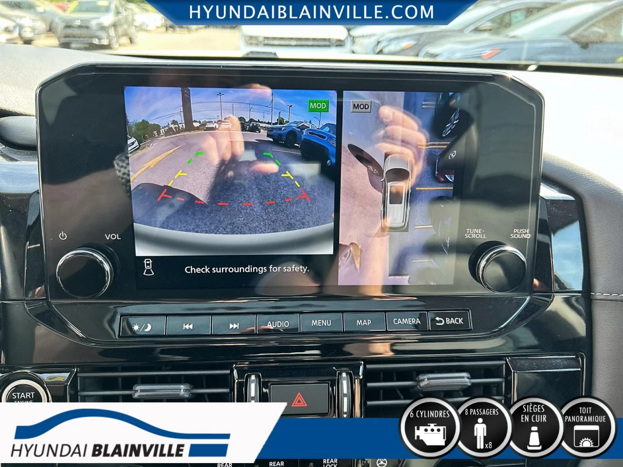 2023 Nissan Pathfinder SL, AWD, CUIR, TOIT PANO, 8 PASSAGERS+ Image principale