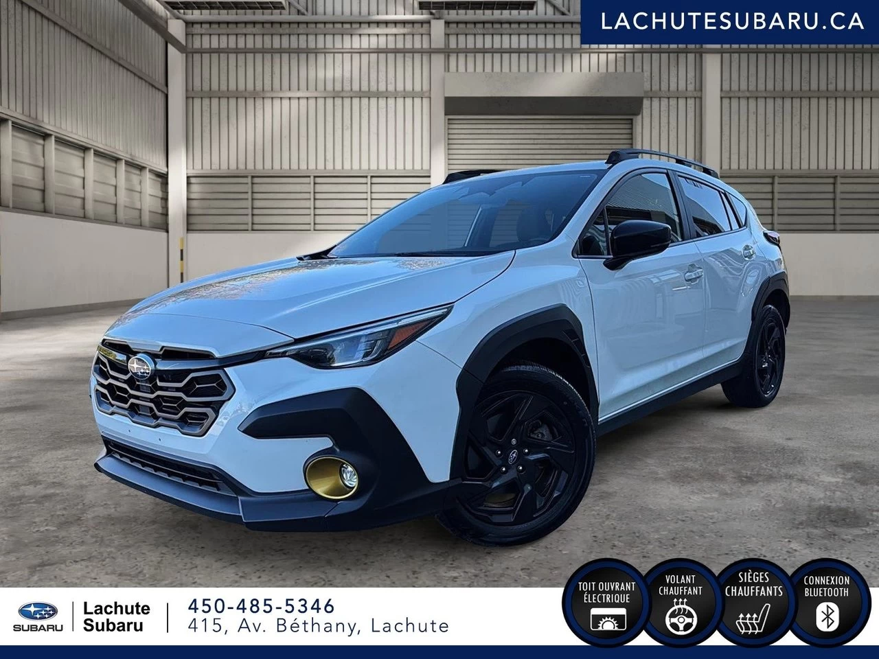 2024 Subaru Crosstrek Onyx 2.5L TOIT.OUVRANT+CARPLAY Main Image