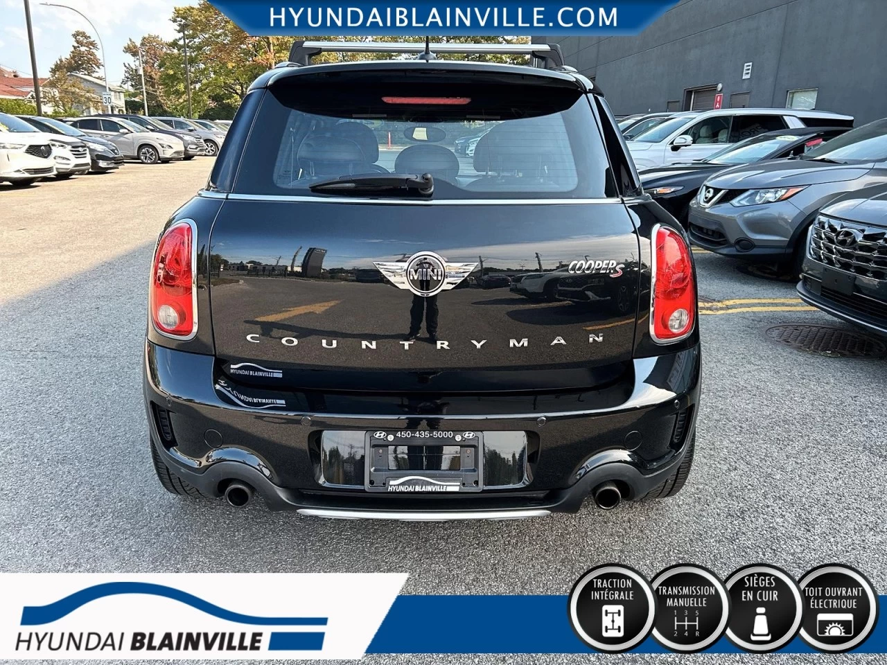 2016 MINI Countryman AWD, S, 1.6L, MANUELLE, CUIR, TOIT PANO+ Main Image