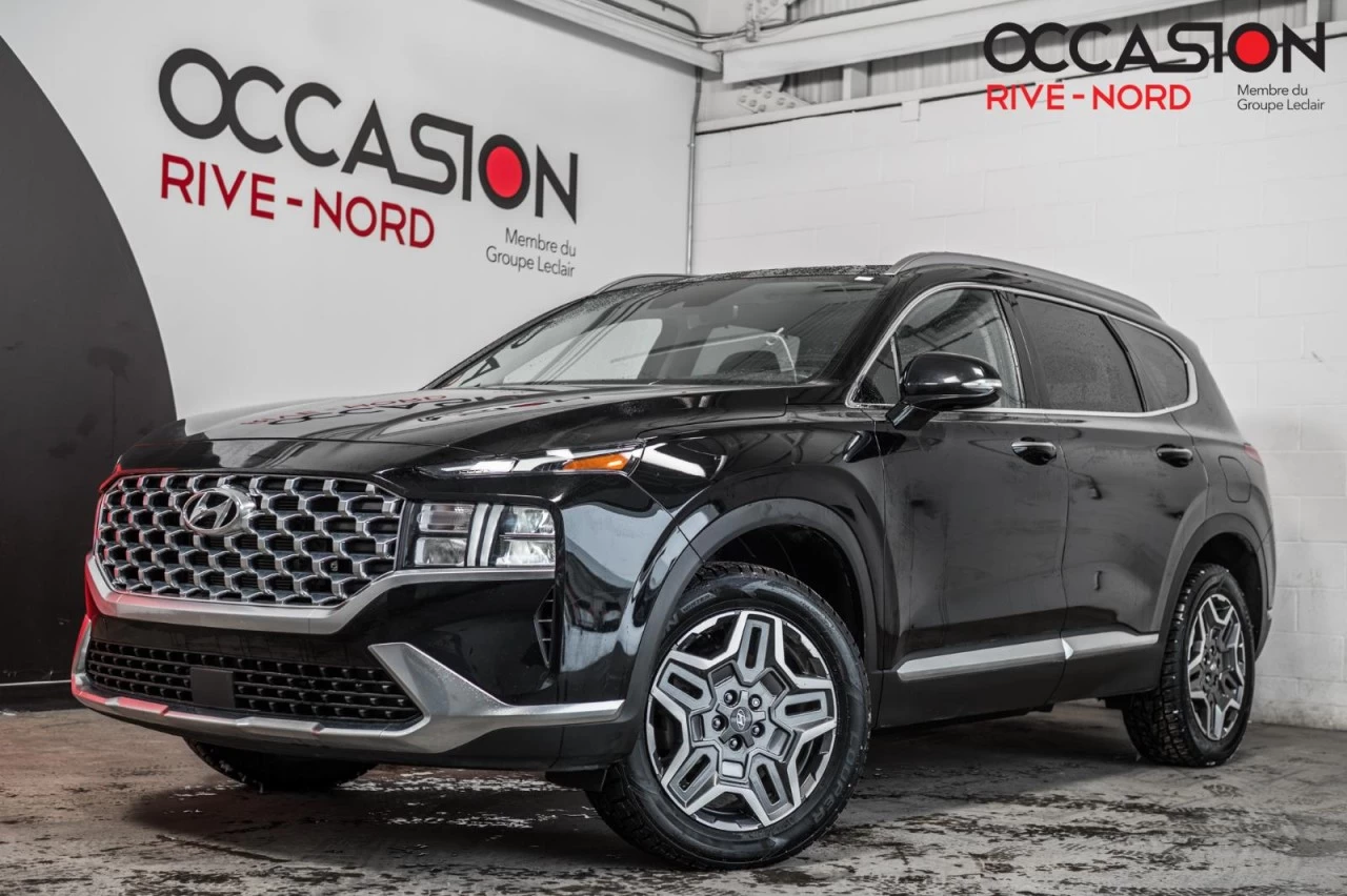 2023 Hyundai Santa Fe Hybrid Luxury AWD+NAVI+TOIT.PANO+CUIR+VOLANT/SIEGES.CHAUF Main Image
