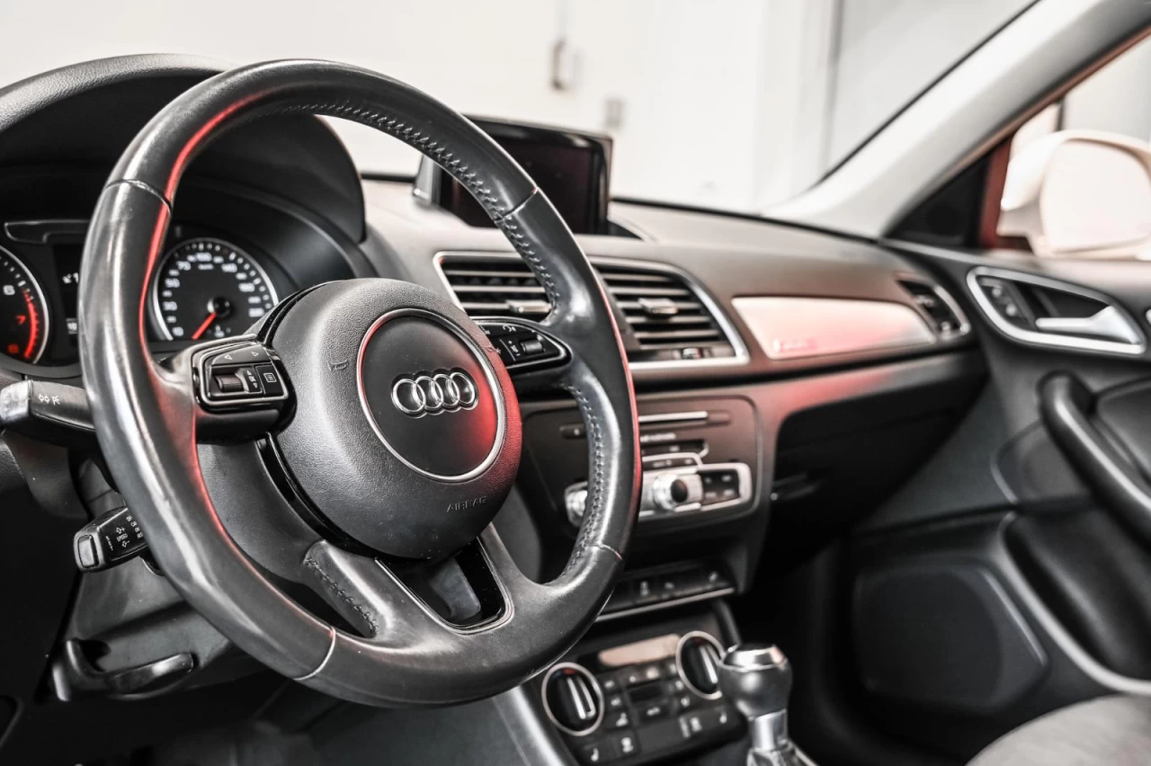 2018 Audi Q3 Progressiv Quattro TOIT.PANO+CUIR+SIEGES.CHAUFF Main Image