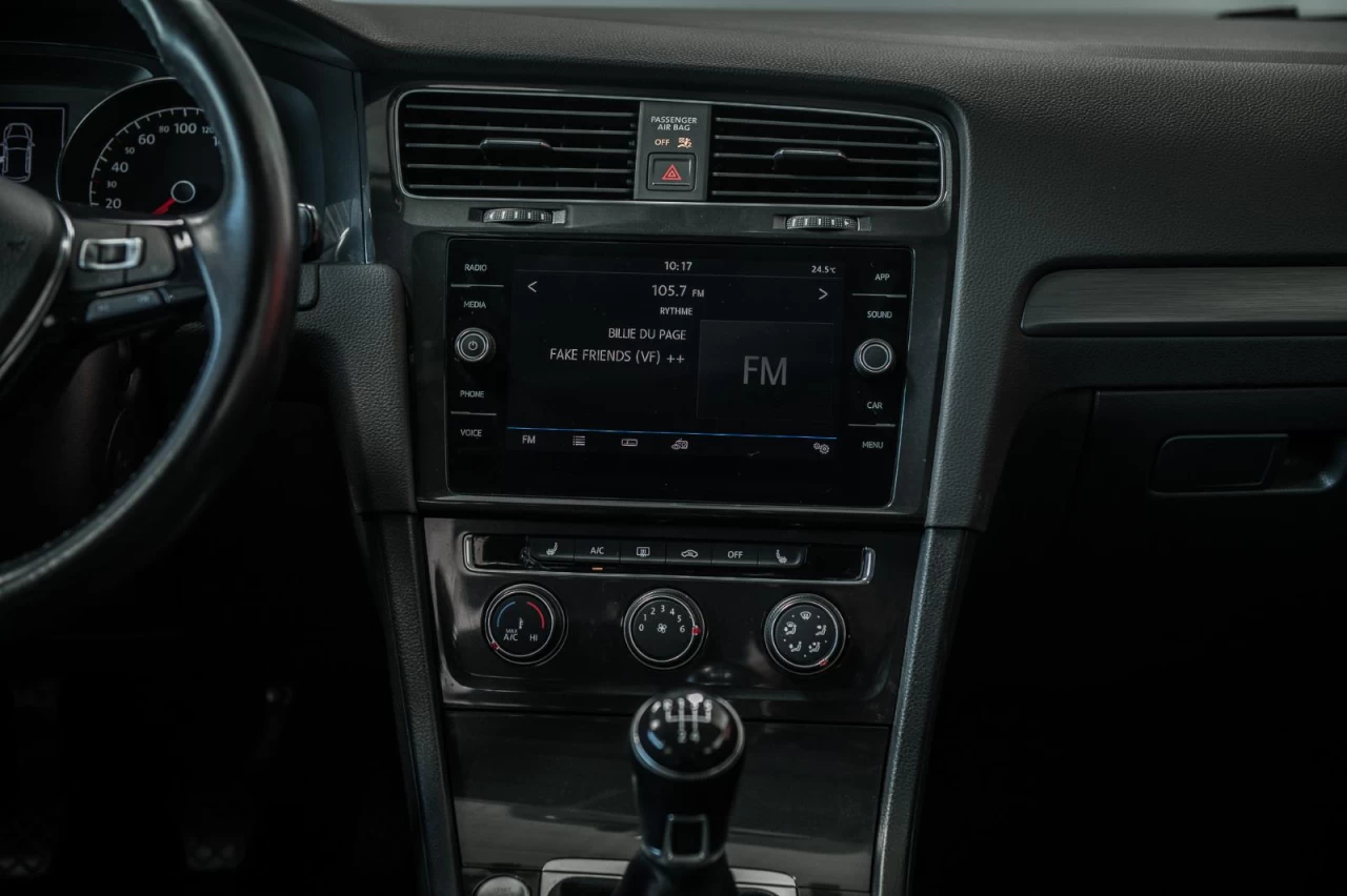 2018 Volkswagen Golf Comfortline SIEGES.CHAUFF+CAM.RECUL+BLUETTOOTH Image principale