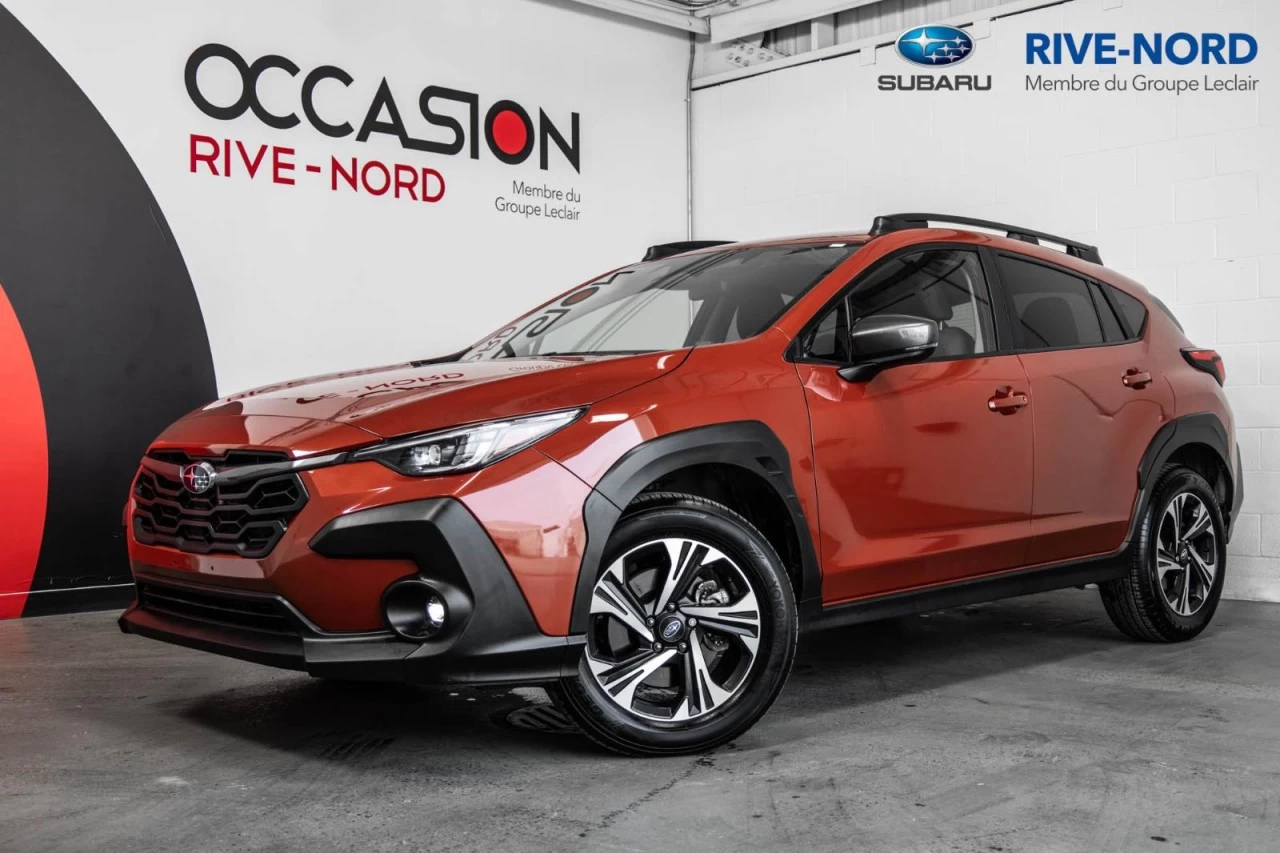 2024 Subaru Crosstrek Touring VOLANT/SIEGES.CHAUFF+CARPLAY+CAM.RECUL Main Image