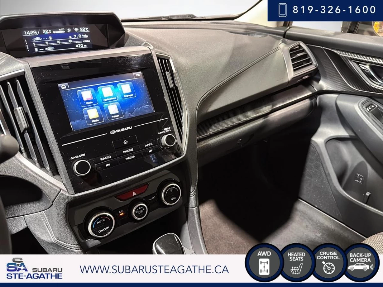 2018 Subaru Crosstrek Sport CVT (TOITOUVRANT+MAG+SIEGECHAUF) Main Image