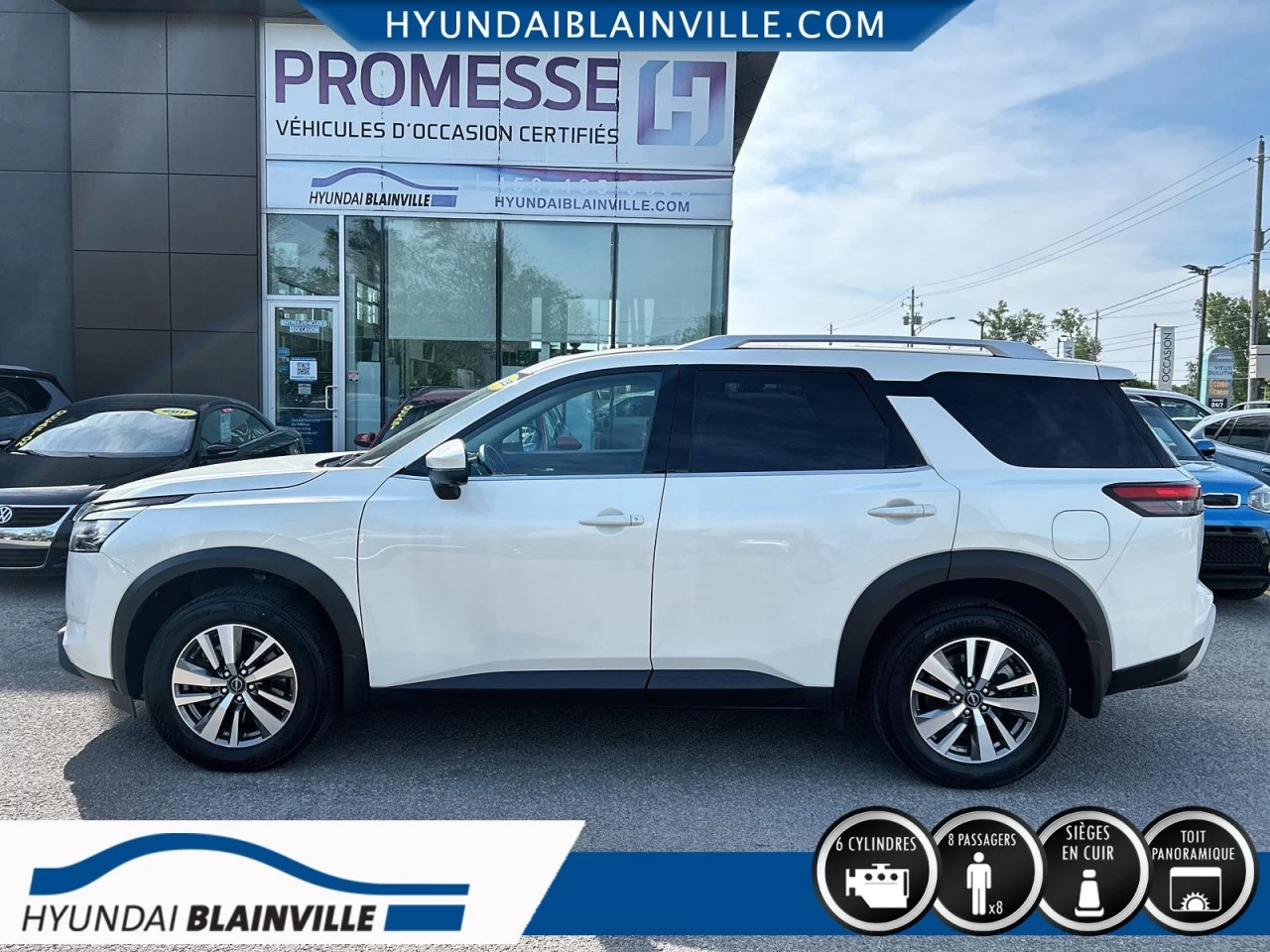 2023 Nissan Pathfinder SL, AWD, CUIR, TOIT PANO, 8 PASSAGERS+ Image principale