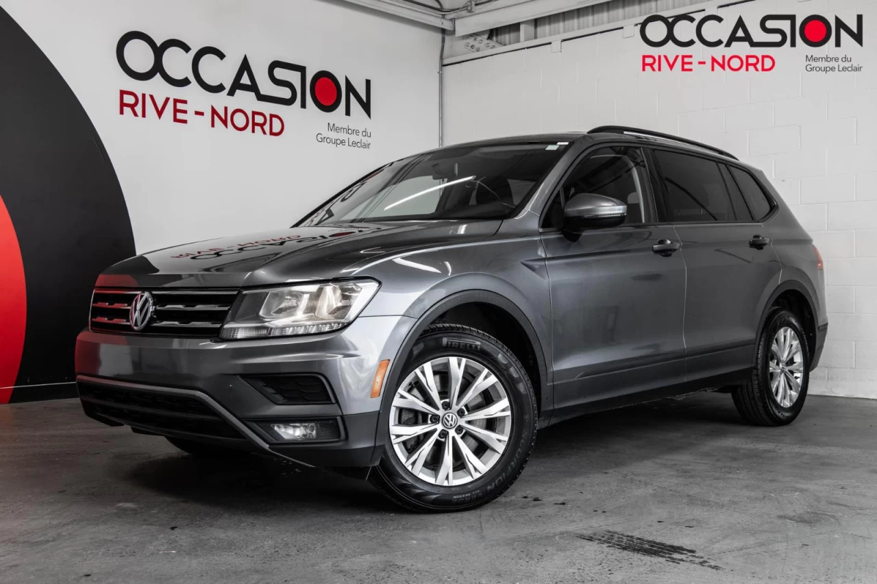 2018 Volkswagen Tiguan Trendline  AWD+SIEGES.CHAUFF+CAM.RECUL+BLUETOOTH Main Image