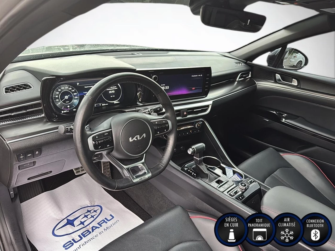 2023 Kia K5 GT NAVI+TOIT.PANO+CUIR+VOLANT/SIEGES.CHAUFF Image principale