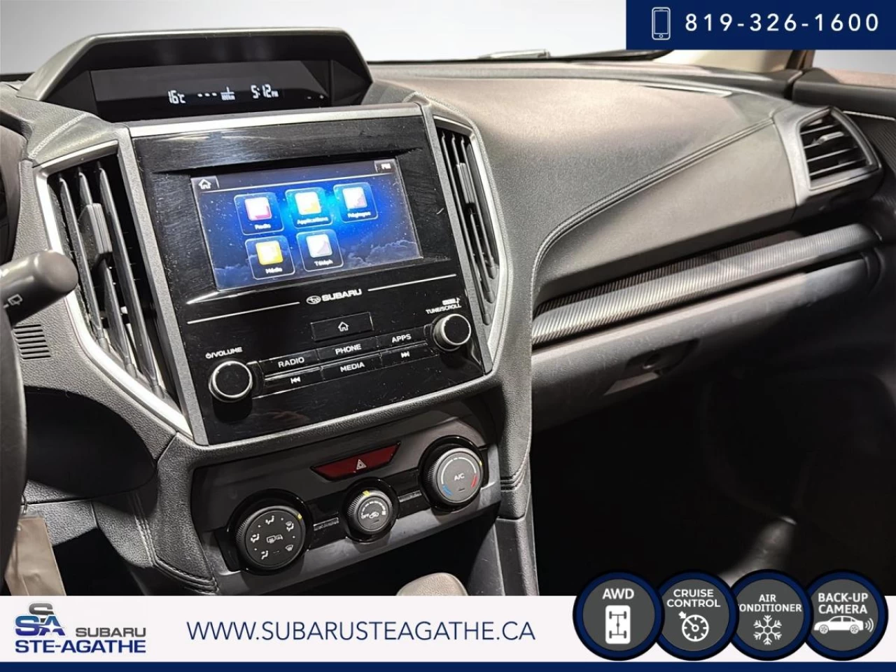 2018 Subaru Crosstrek Convenience CVT (CAMRECUL+BLUETOOTH) Main Image