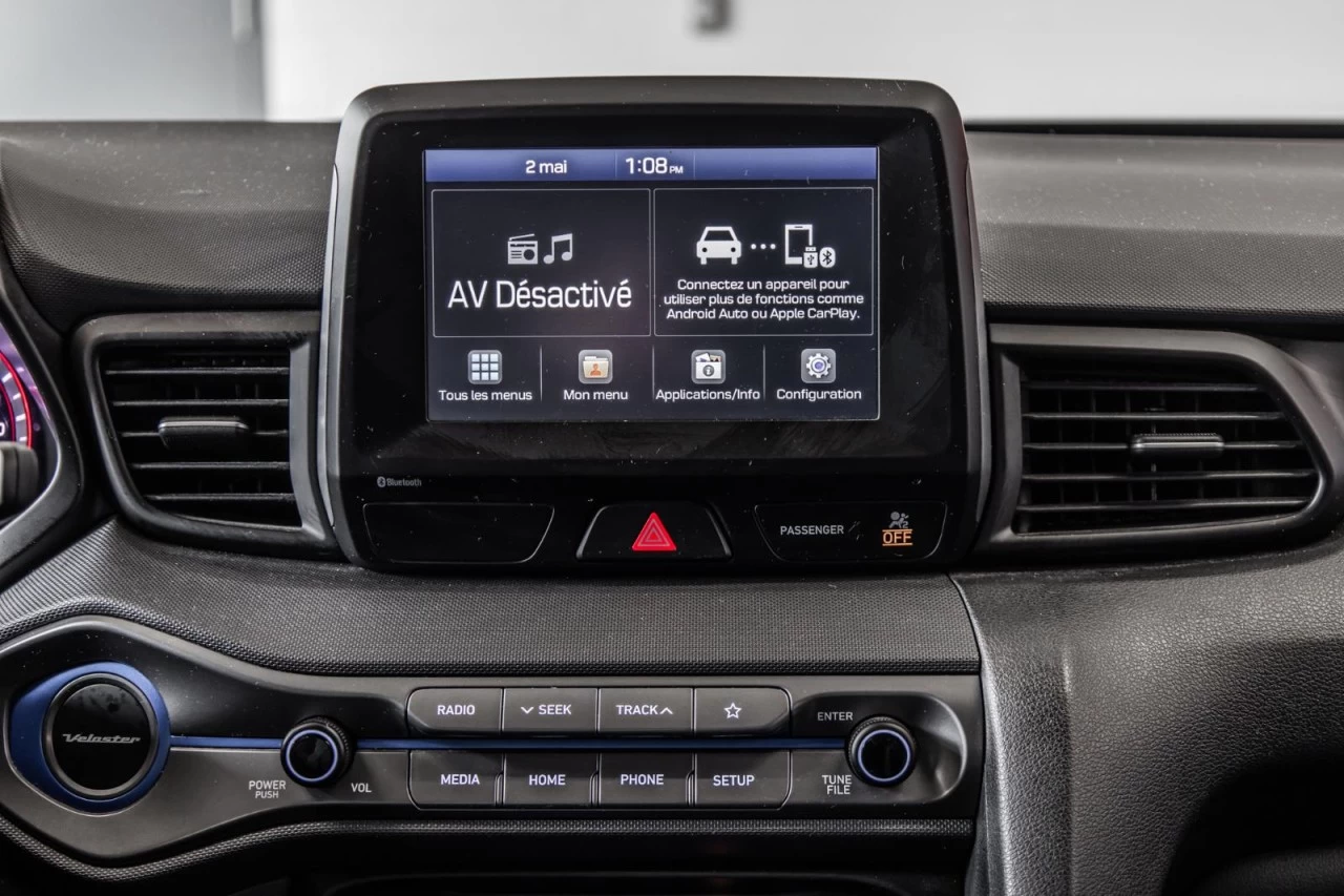 2020 Hyundai Veloster Preferred MAGS+SIEGES.CHAUFF+CARPLAY+BLUETOOTH Image principale