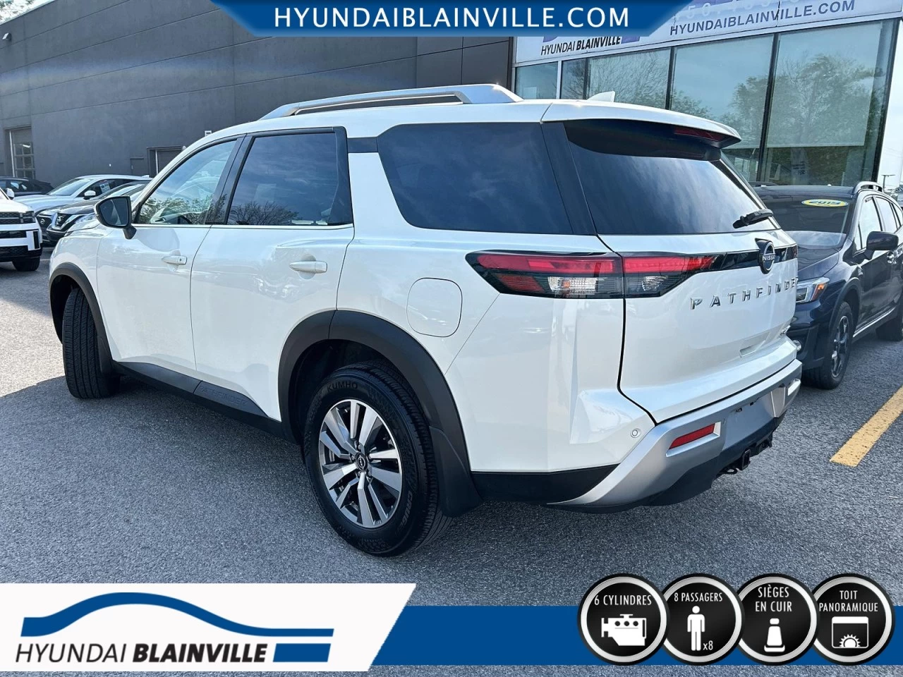 2023 Nissan Pathfinder SL, AWD, CUIR, TOIT PANO, 8 PASSAGERS+ Image principale