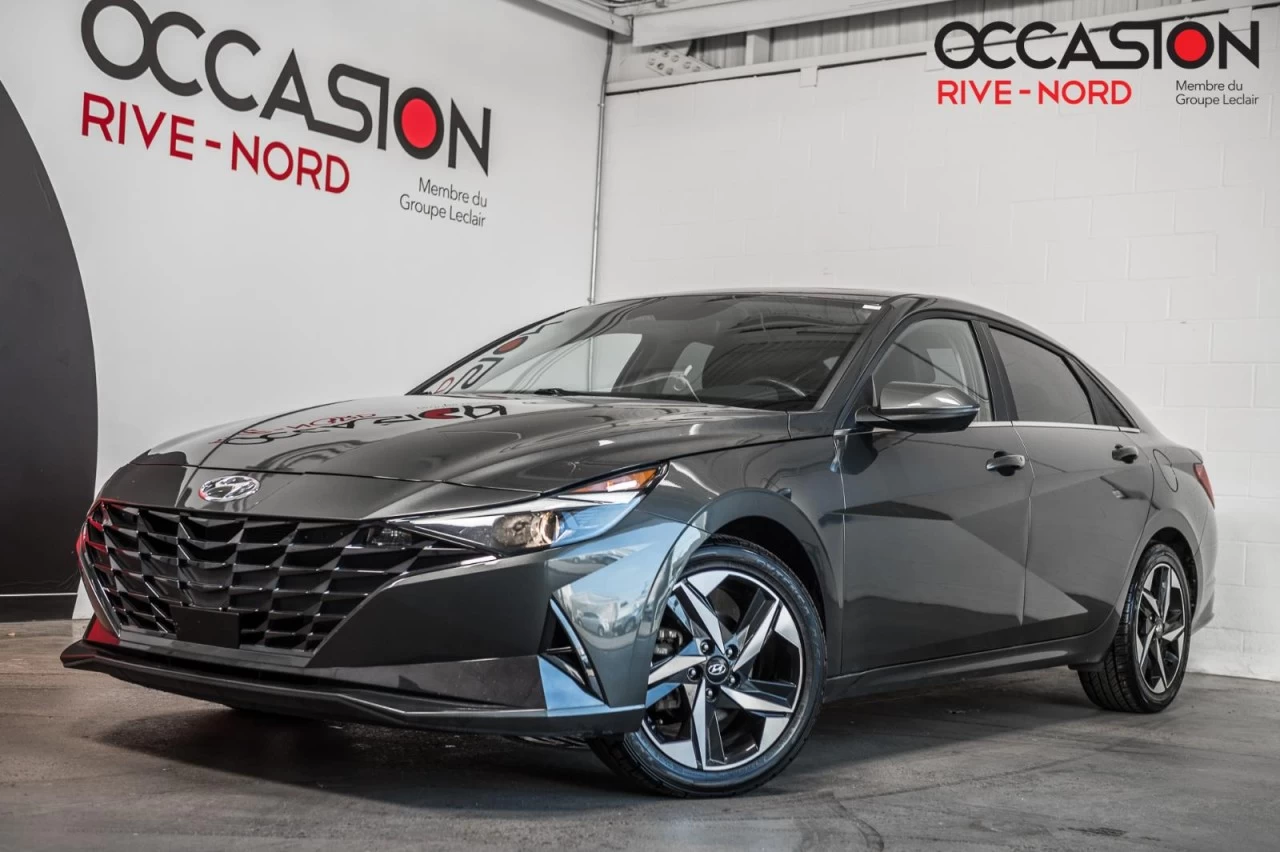 2023 Hyundai Elantra Luxury CUIR+CARPLAY+SIEGES.CHAUFFANTS Main Image