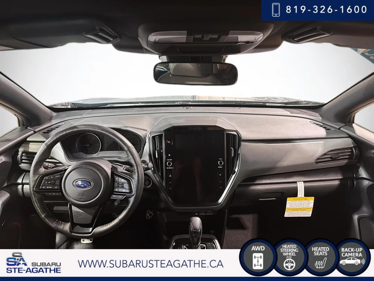 2024 Subaru Crosstrek Onyx AWD (CUIR+TOITOUVRANT+CARPLAY) Image principale