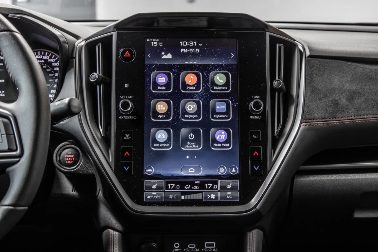2024 Subaru WRX RS SIEGES.CHAUFF+CARPLAY+CAM.RECUL+BLUETOOTH Main Image