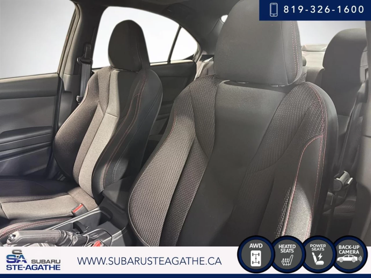 2023 Subaru WRX Sport Manual (CAMRECUL+CARPLAY+TOITOUVRANT) Image principale