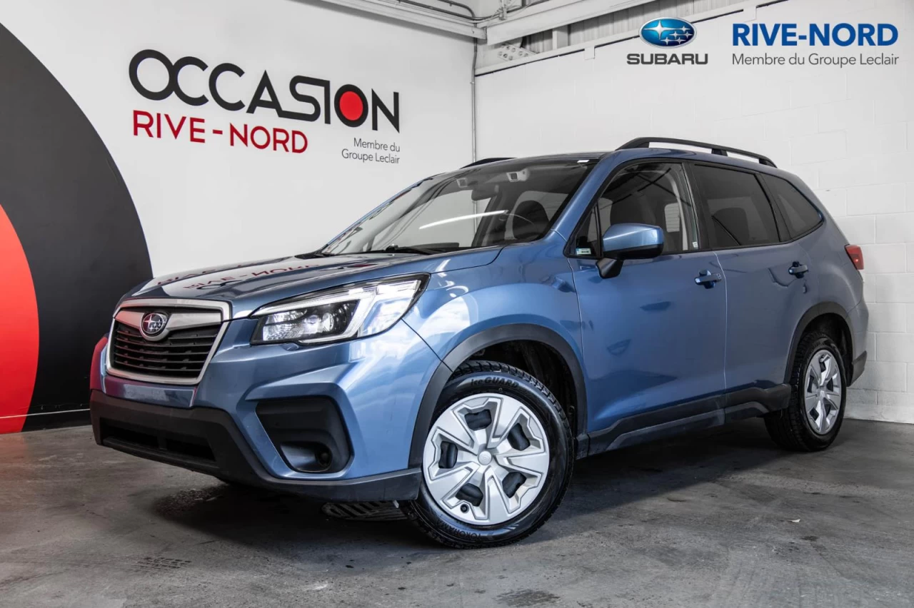 2021 Subaru Forester 2.5i SIEGES.CHAUFF+CAM.RECUL+BLUETOOTH+REG.VITESSE Main Image