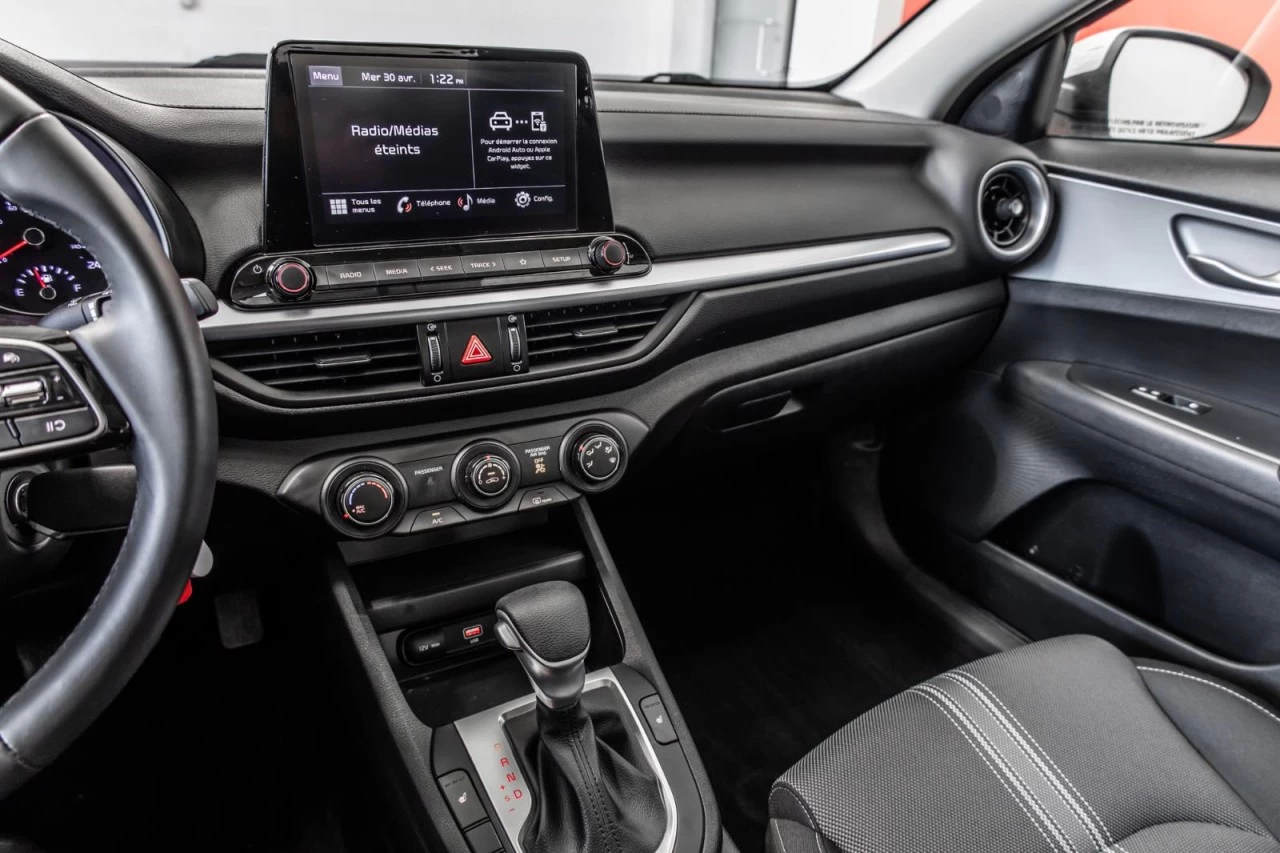2022 Kia Forte LX SIEGES.CHAUFF+CARPLAY+BLUETOOTH+CAM.RECUL Main Image