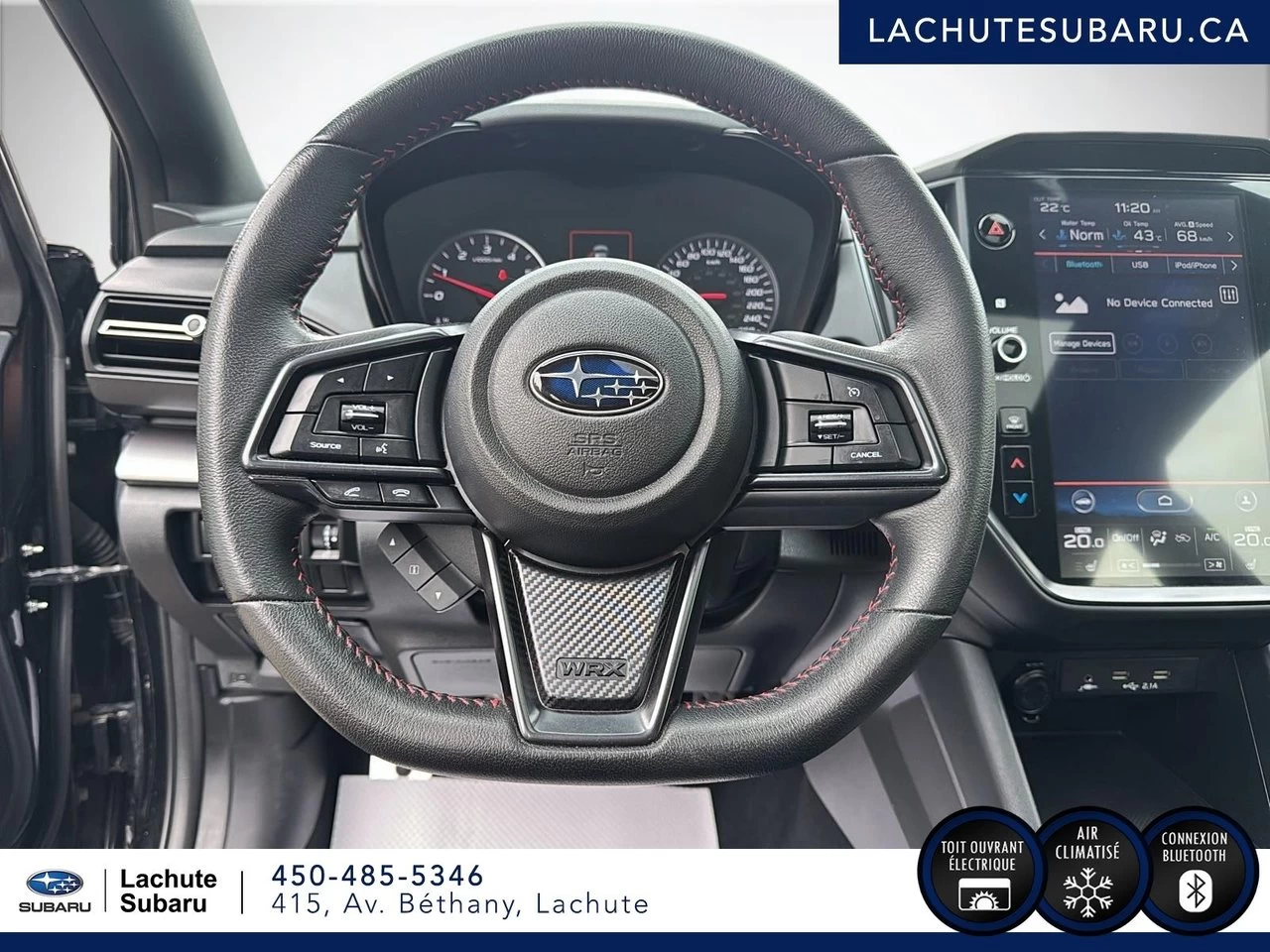2023 Subaru WRX Sport TOIT.OUVRANT+CARPLAY+SIEGES.CHAUFFANTS Image principale