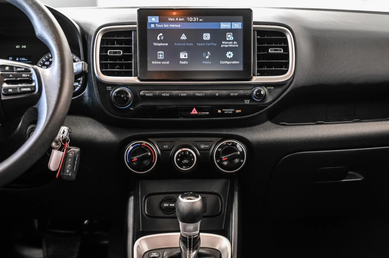 2020 Hyundai Venue Essential SIEGES.CHAUFF+CARPLAY+BLUETOOTH Main Image
