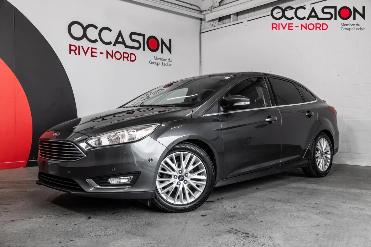 2016 Ford Focus Titanium NAVI+TOIT.OUVRANT+CUIR+CAM.RECUL Image principale
